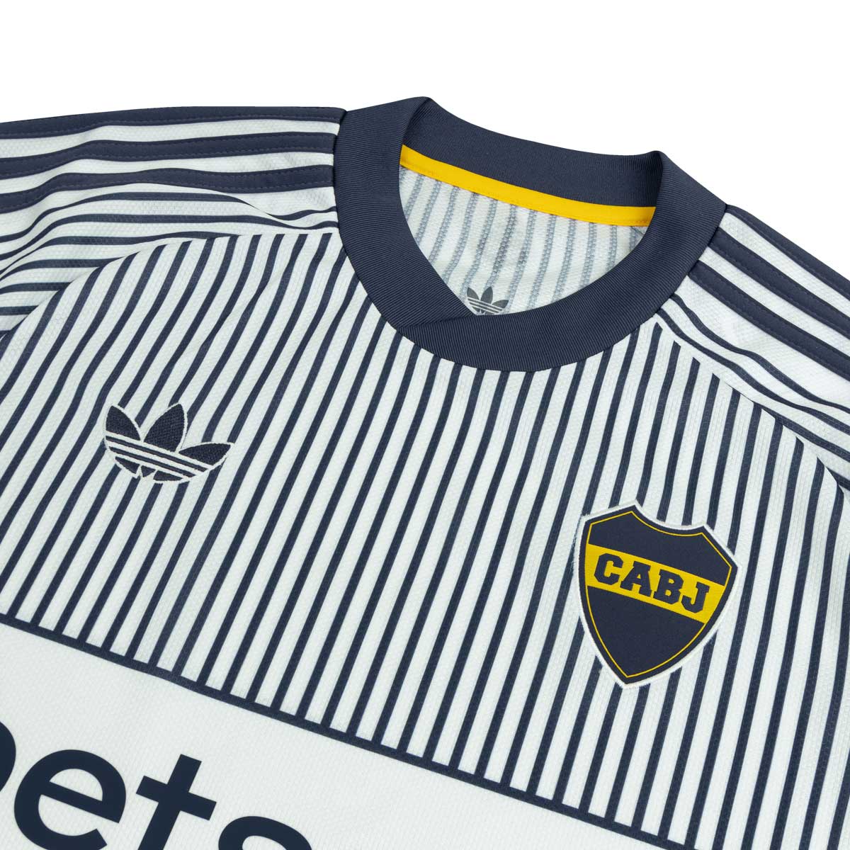 ADIDAS BOCA JUNIORS 2026/2027 AWAY REPLICA JERSEY - WHITE/SHADOW NAVY