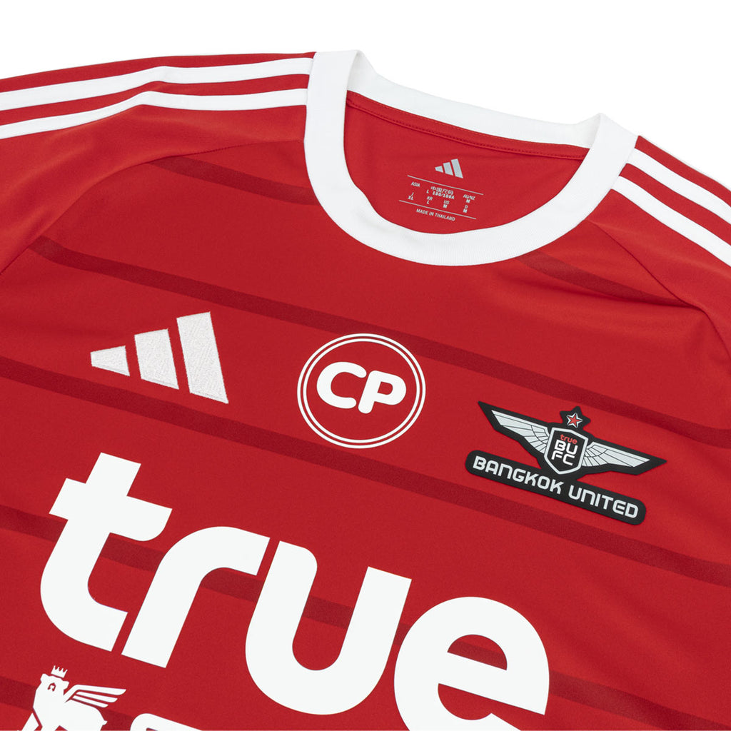 ADIDAS TRUE BANGKOK UNITED 2026/2027 HOME PLAYER JERSEY - RED/WHITE