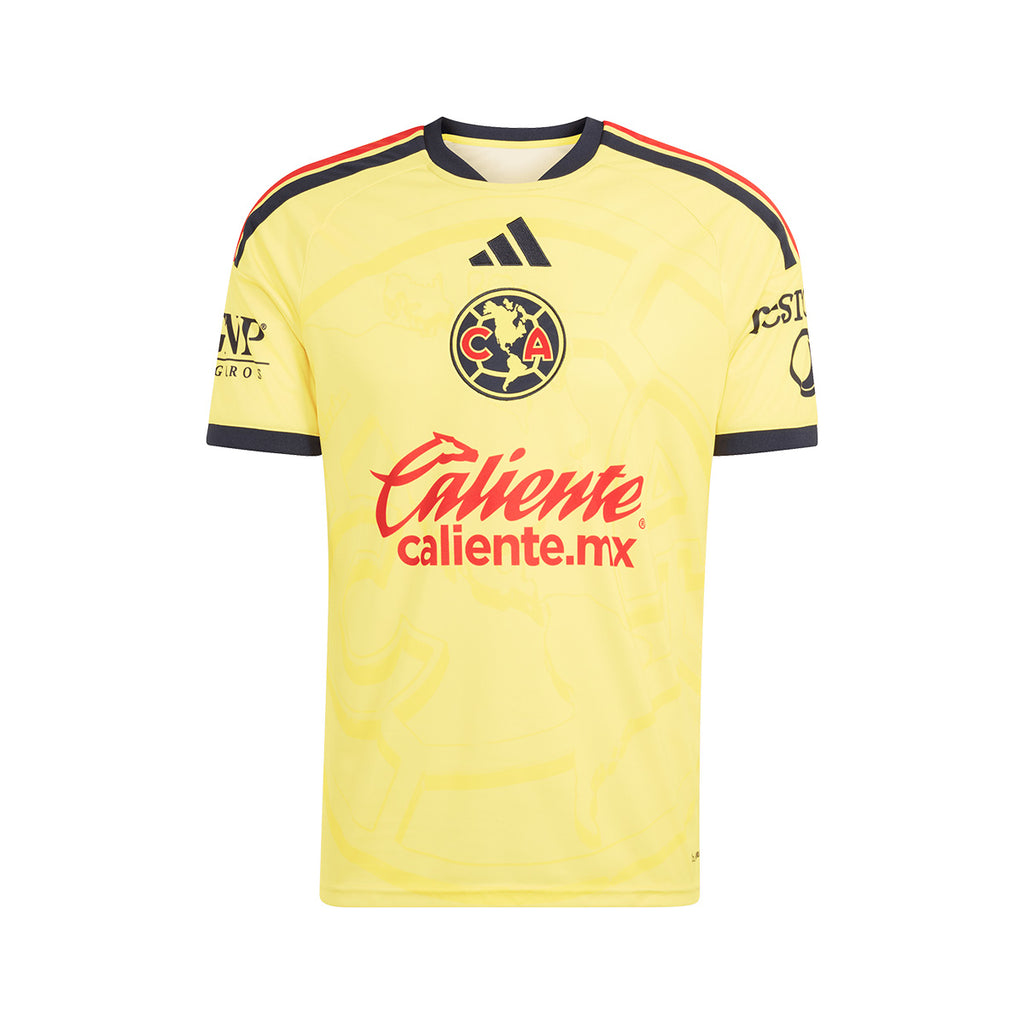 ADIDAS CLUB AMERICA 2026/2027 HOME REPLICA JERSEY - IMPACT YELLOW/LEGEND INK
