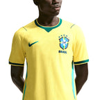 NIKE BRAZIL 2026 HOME PLAYER JERSEY - CANARY/LIGHT MENTA/GEODE TEAL