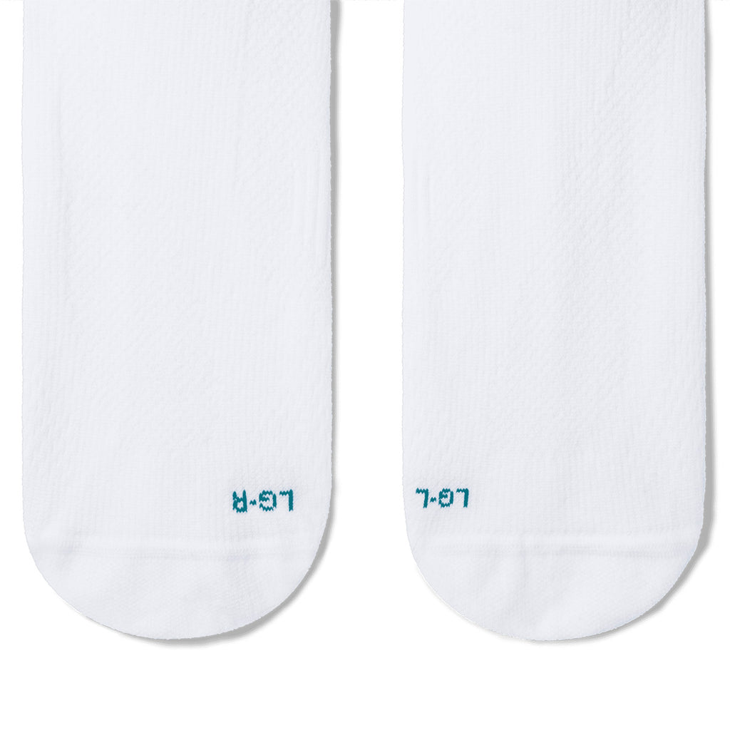 NIKE BRAZIL 2026 HOME SOCKS - WHITE/GEODE TEAL