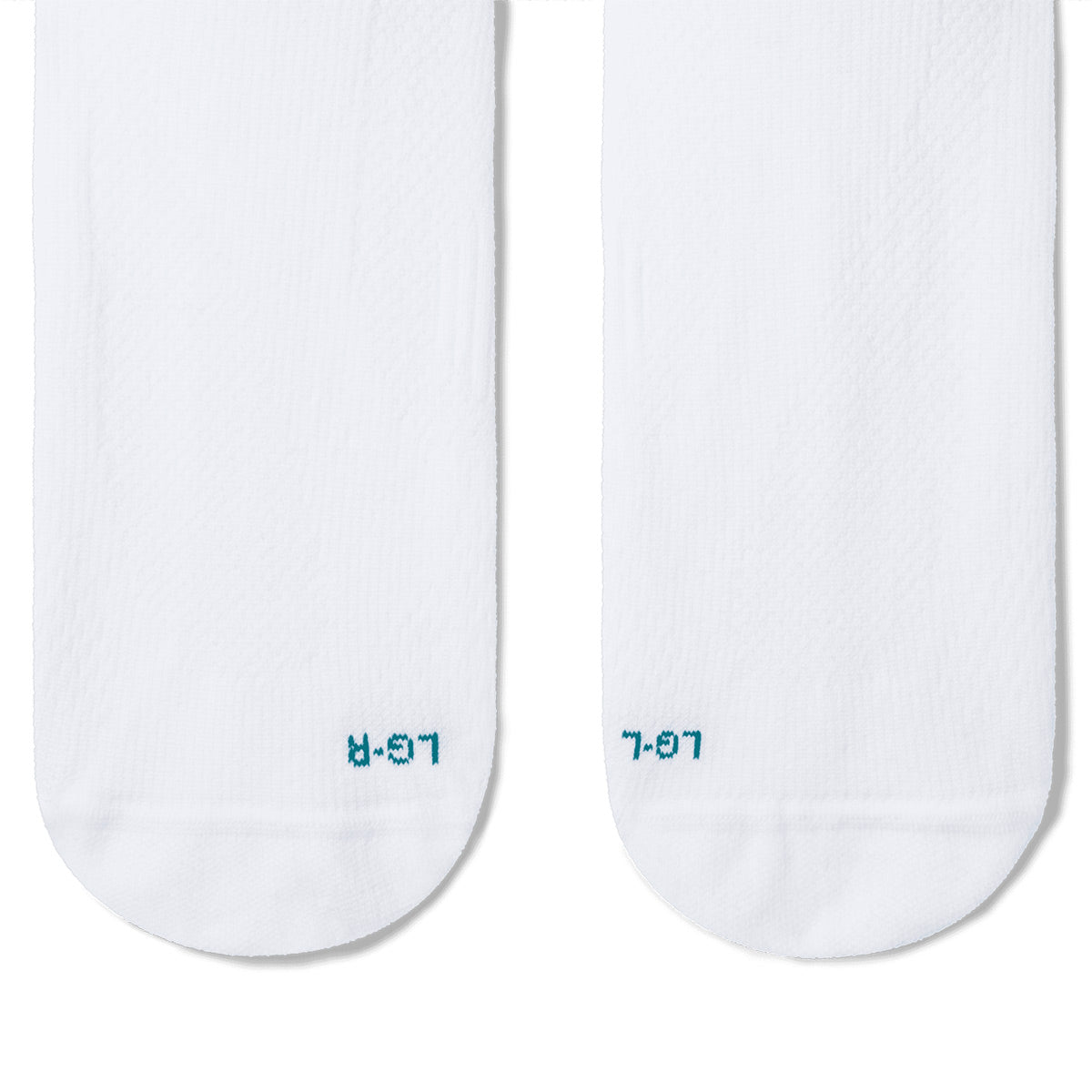 NIKE BRAZIL 2026 HOME SOCKS - WHITE/GEODE TEAL