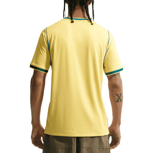 NIKE BRAZIL 2026 HOME REPLICA JERSEY - CANARY/LIGHT MENTA/GEODE TEAL