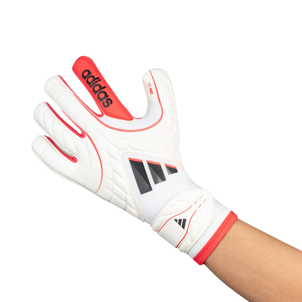 ADIDAS COPA PRO GLOVES - WHITE/LUCID RED/BLACK