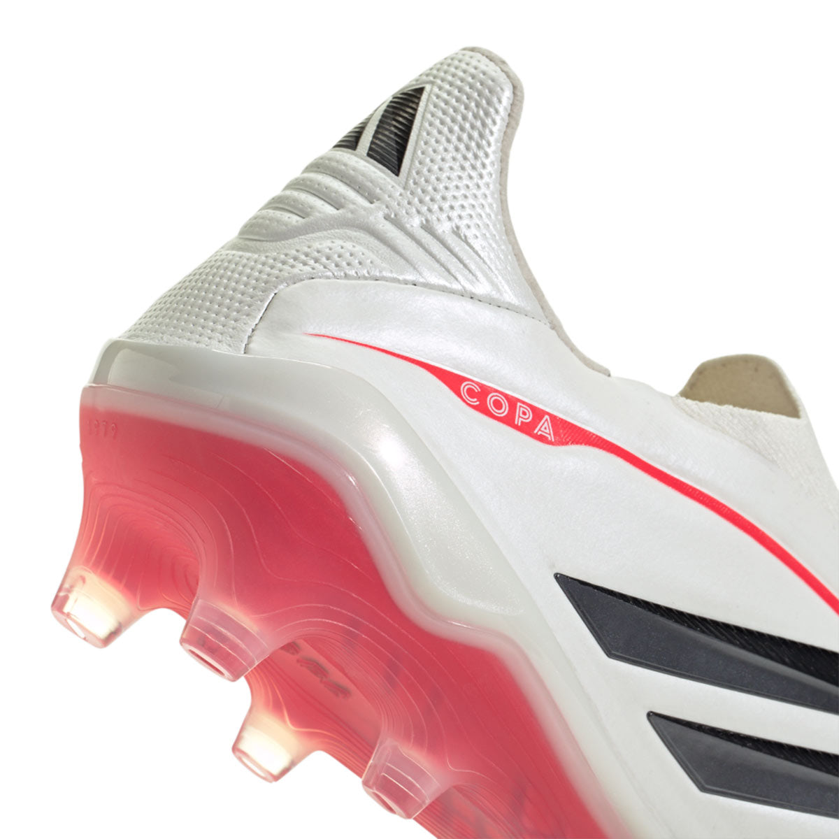 ADIDAS COPA PURE IV ELITE LACELESS FG - ZERO MET/CORE BLACK/LUCID RED