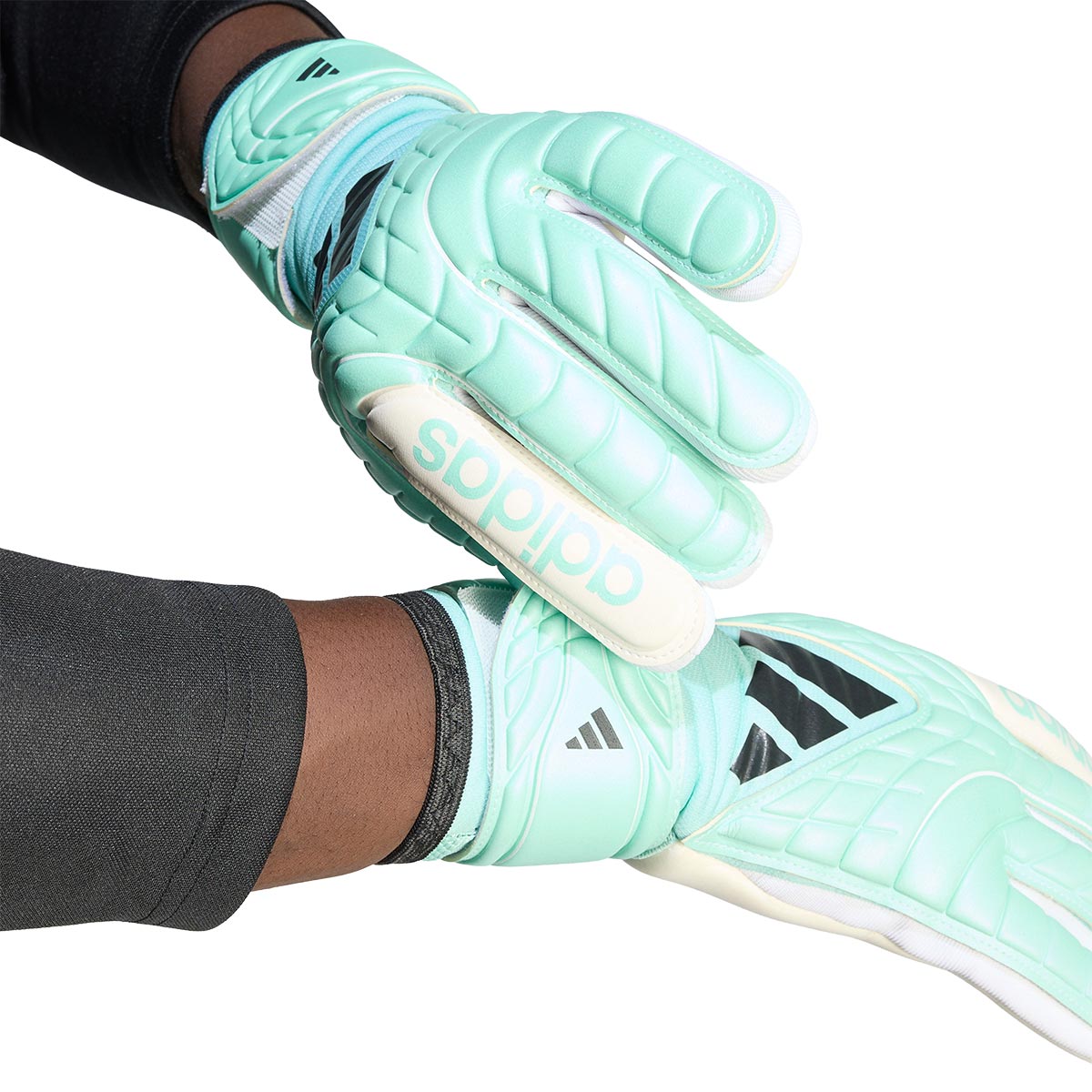 ADIDAS COPA LEAGUE GLOVES - CLEAR MINT/ZERO MET/BLACK