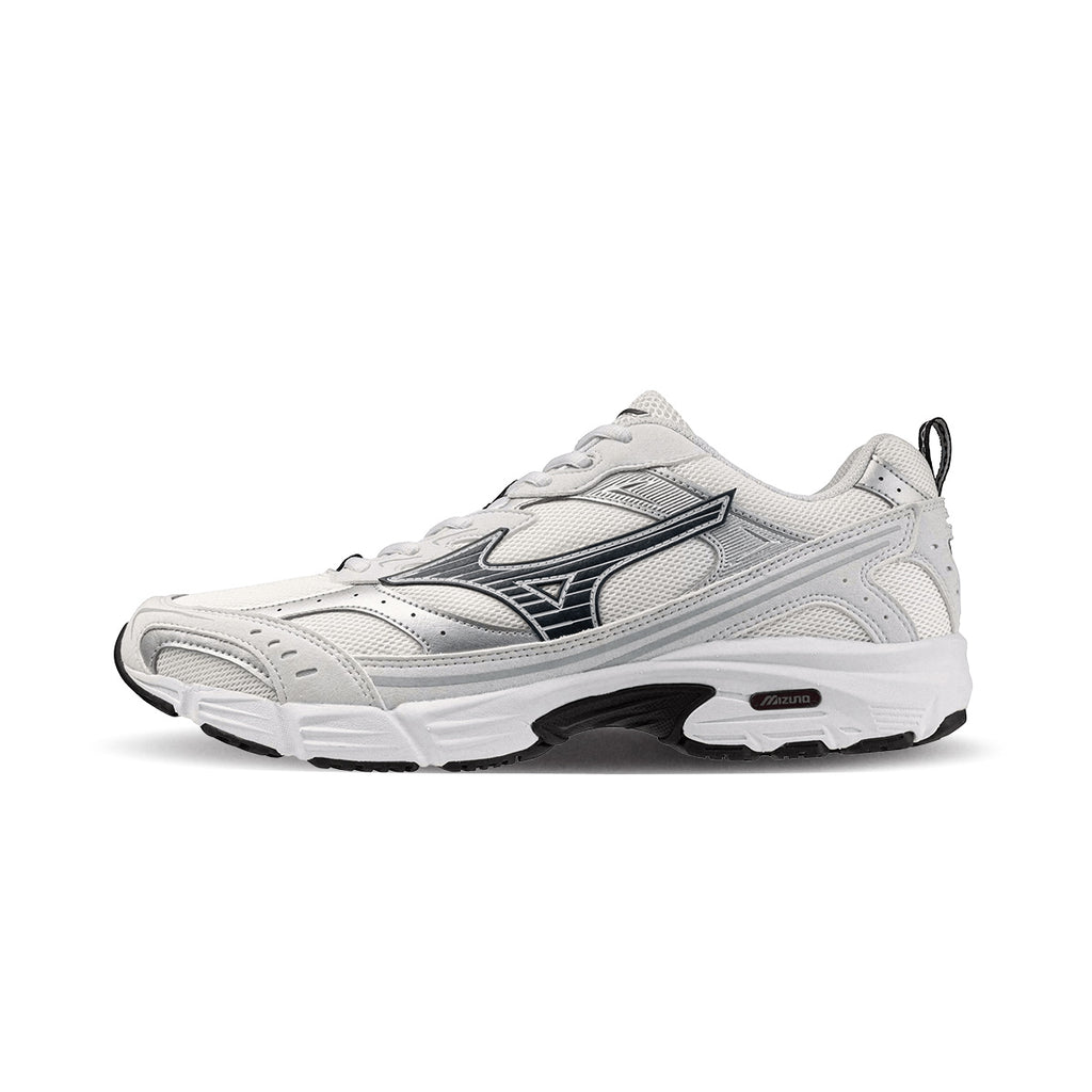 MIZUNO MXR SUEDE - SNOWWHITE/CARBON/PORTROYALE