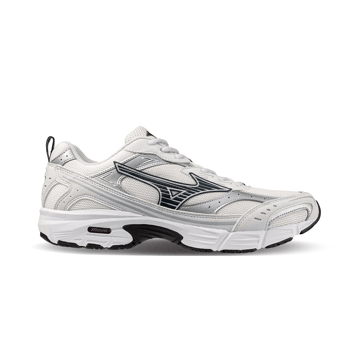 MIZUNO MXR SUEDE - SNOWWHITE/CARBON/PORTROYALE