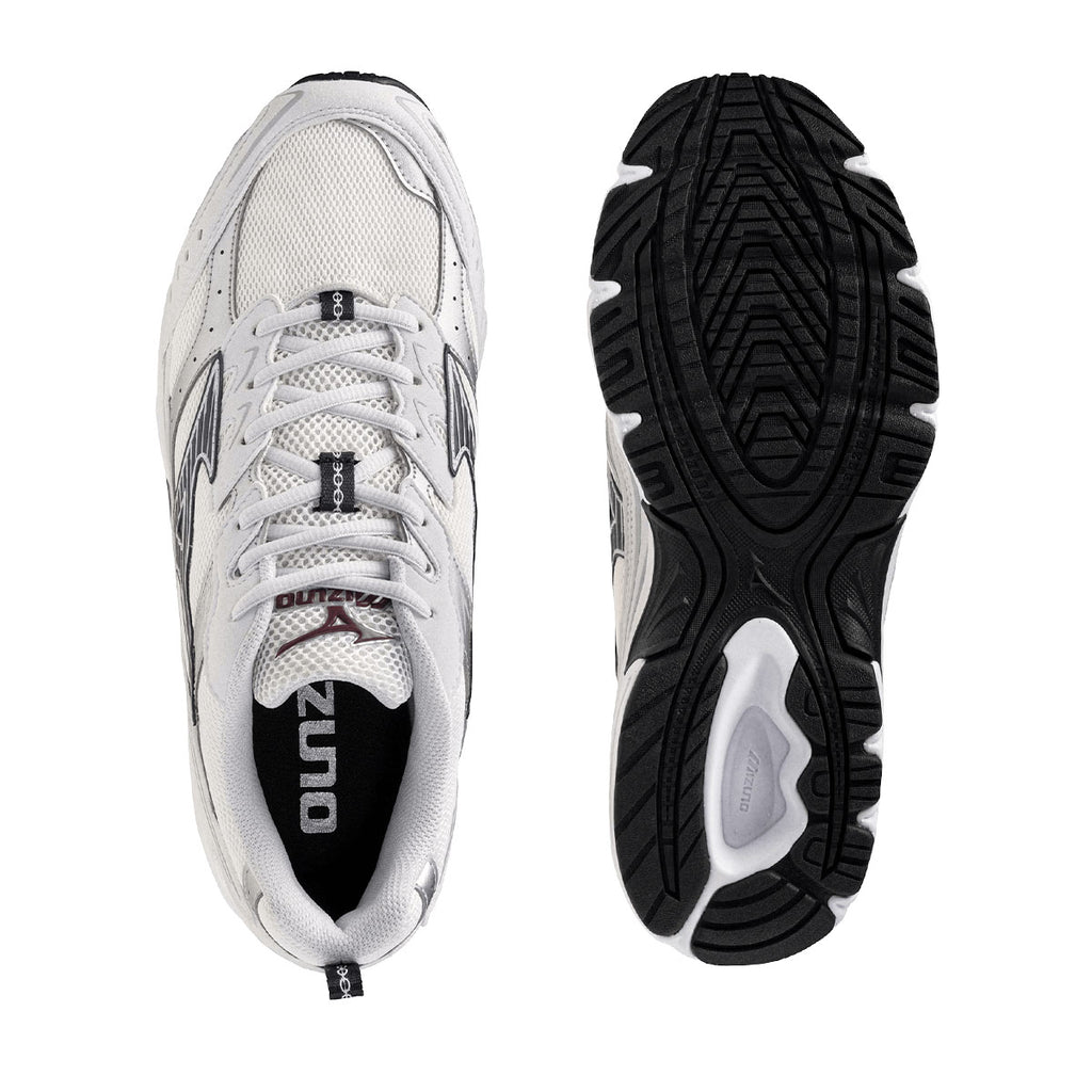 MIZUNO MXR SUEDE - SNOWWHITE/CARBON/PORTROYALE