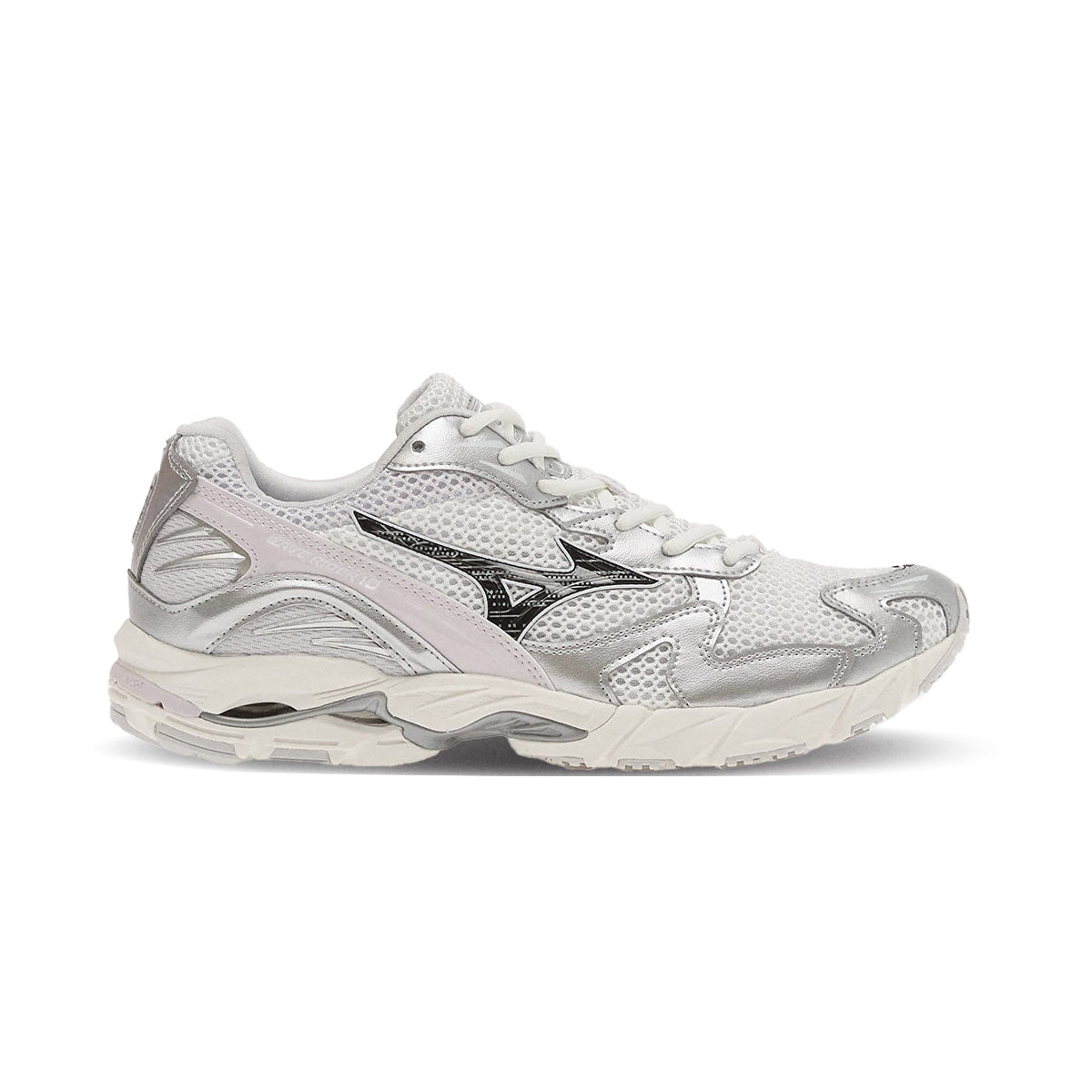 MIZUNO WAVE RIDER 10 - GFWHITE/BLACKSAND/LILACHINT