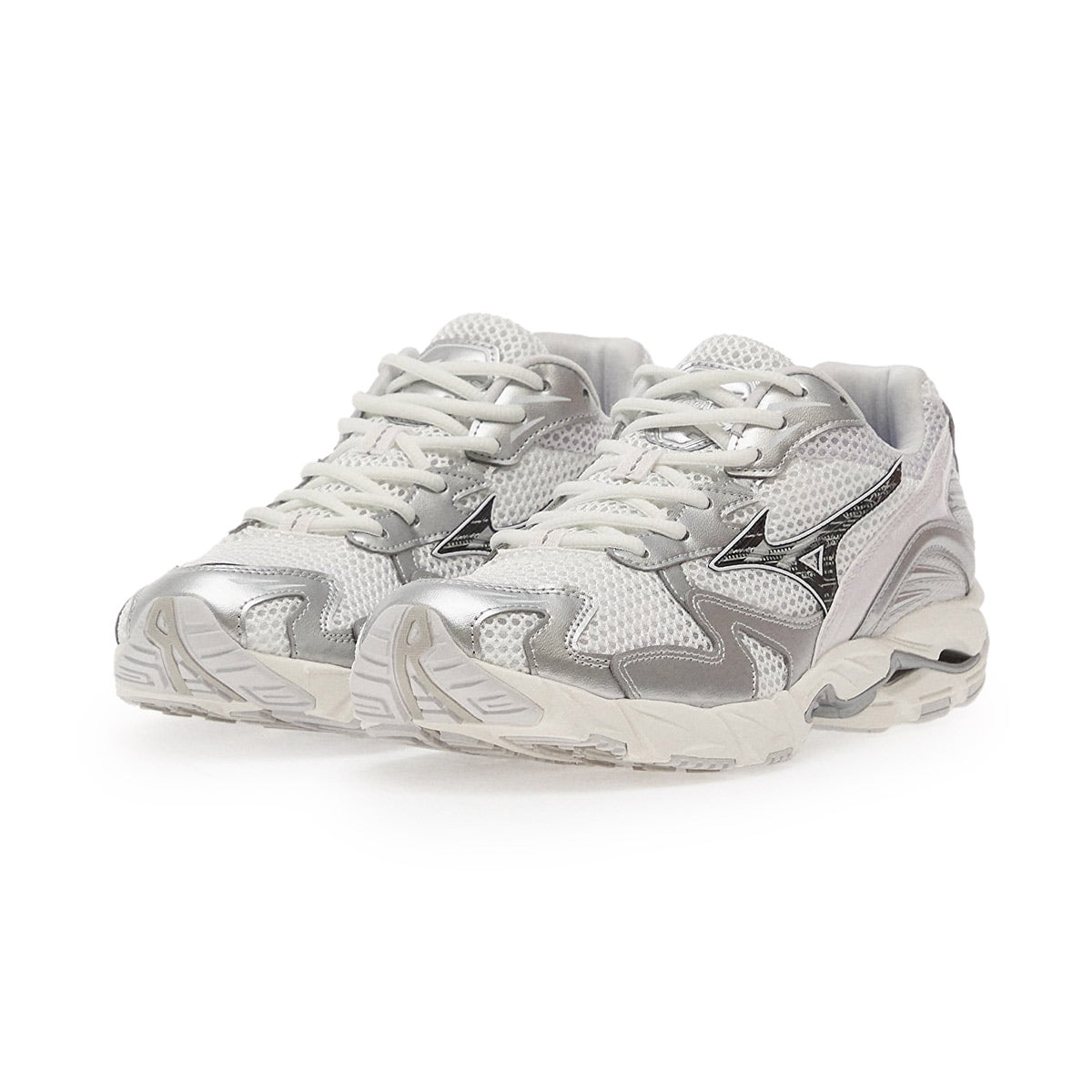 MIZUNO WAVE RIDER 10 - GFWHITE/BLACKSAND/LILACHINT