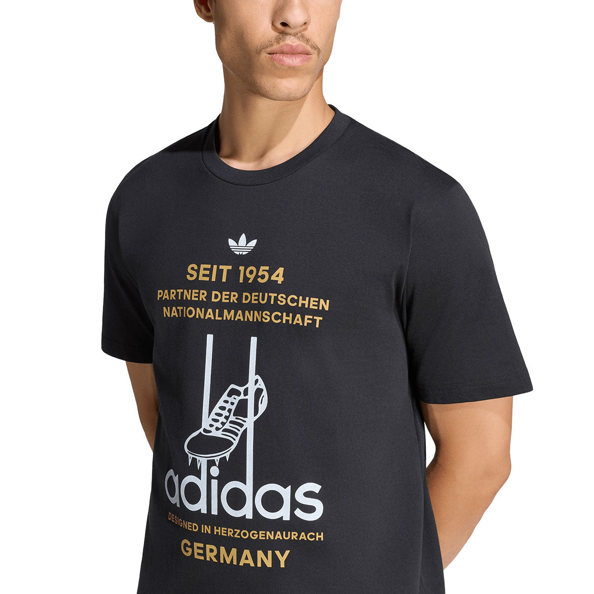 ADIDAS GERMANY 2026 THIRD GRAPHIC TEE - BLACK