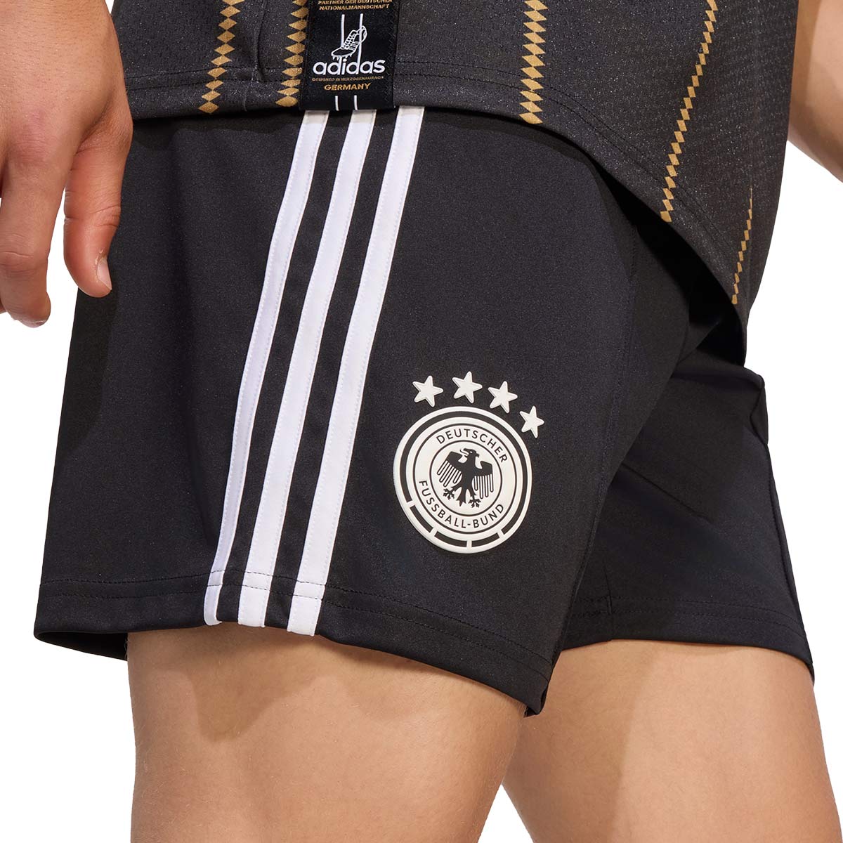 ADIDAS GERMANY 2026 THIRD SHORTS - BLACK