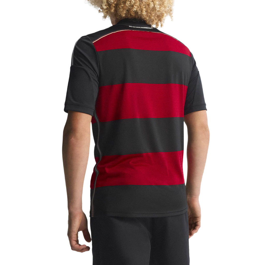 ADIDAS GERMANY 2014 AWAY JERSEY - BLACK/VICTORY RED