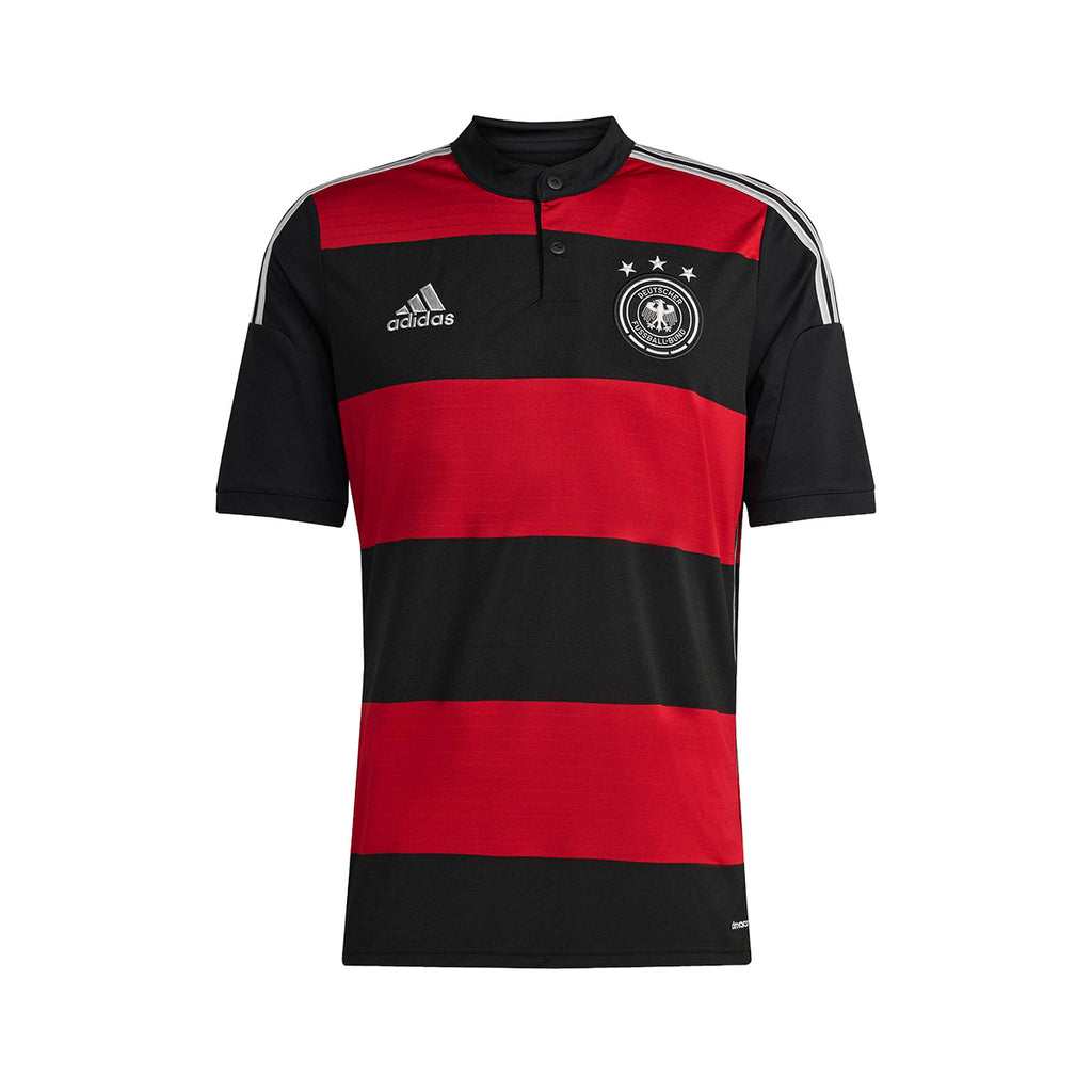 ADIDAS GERMANY 2014 AWAY JERSEY - BLACK/VICTORY RED
