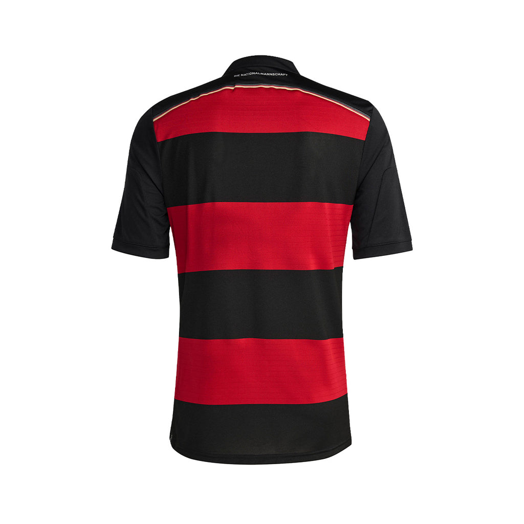 ADIDAS GERMANY 2014 AWAY JERSEY - BLACK/VICTORY RED