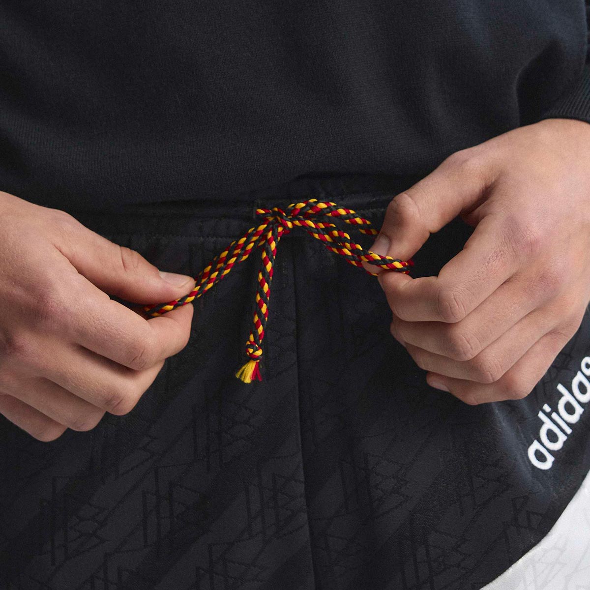 ADIDAS GERMANY 1994 HOME SHORTS - BLACK