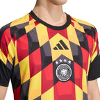 ADIDAS GERMANY 2026 HOME PRE SHIRT - BLACK/TEAM YELLOW