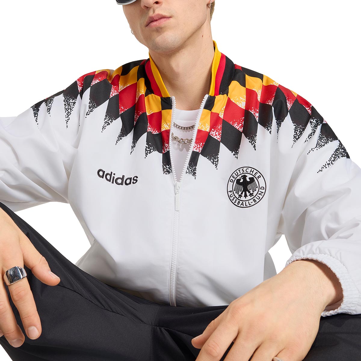 ADIDAS GERMANY 1994 TRACK TOP - WHITE