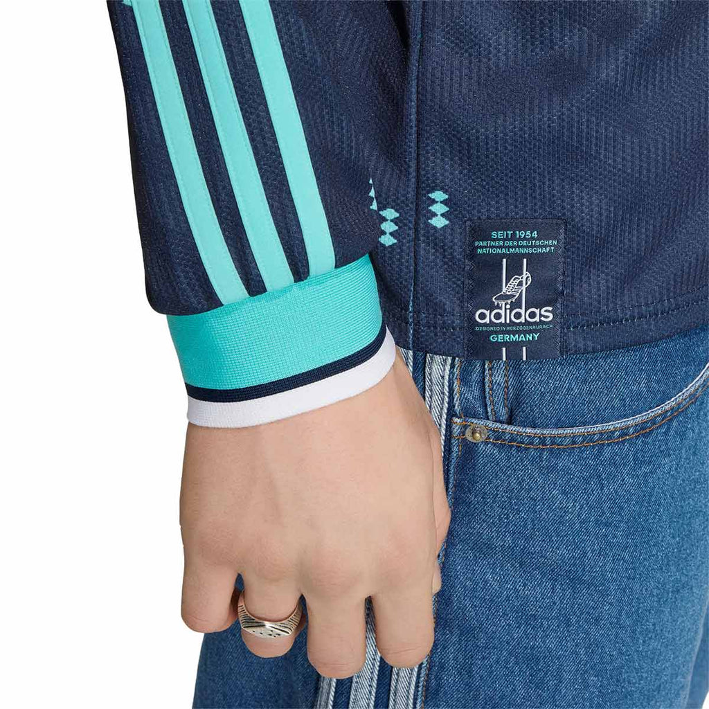 ADIDAS GERMANY 2026 AWAY REPLICA LONG SLEEVE JERSEY - COLLEGIATE NAVY