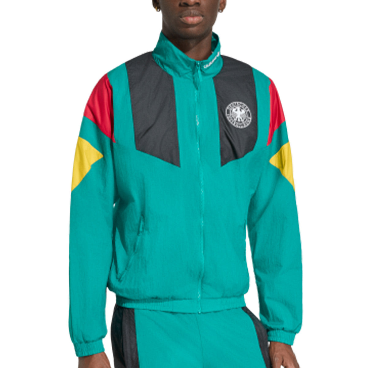 ADIDAS GERMANY EQT TRACK TOP - EQUIPMENT GREEN