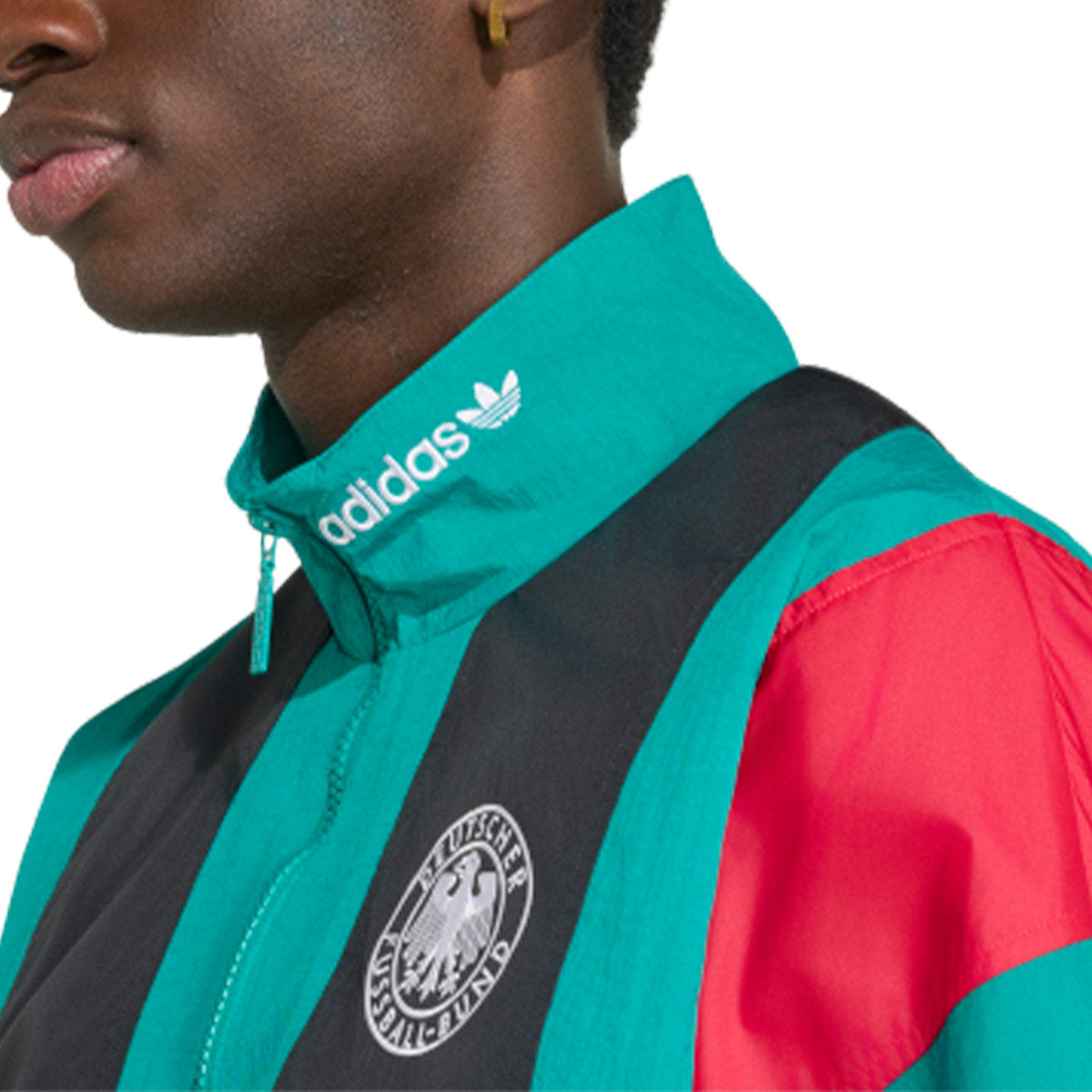 ADIDAS GERMANY EQT TRACK TOP - EQUIPMENT GREEN