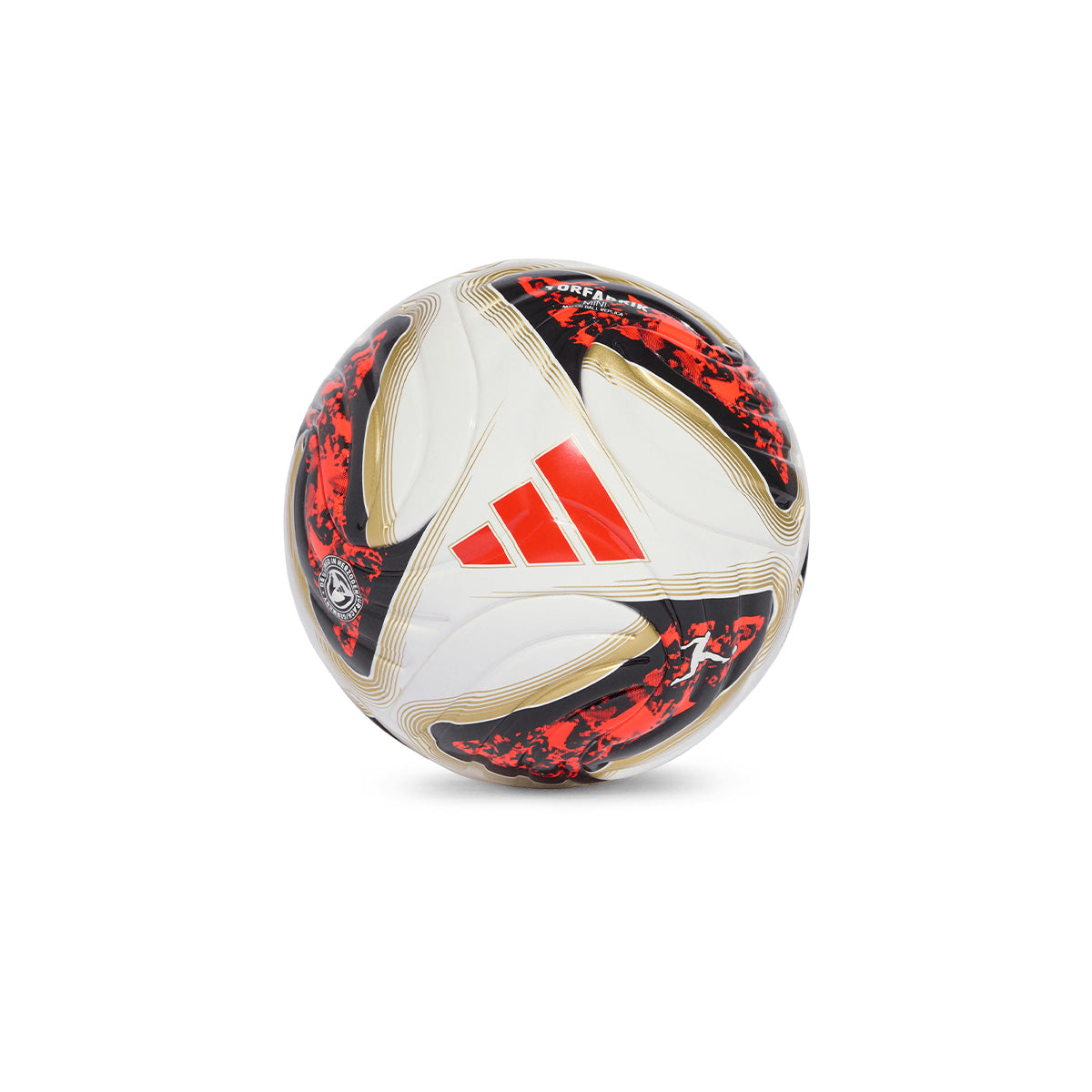 ADIDAS BUNDESLIGA 2026/2027 MINI BALL - WHITE/BLACK/SOLAR RED