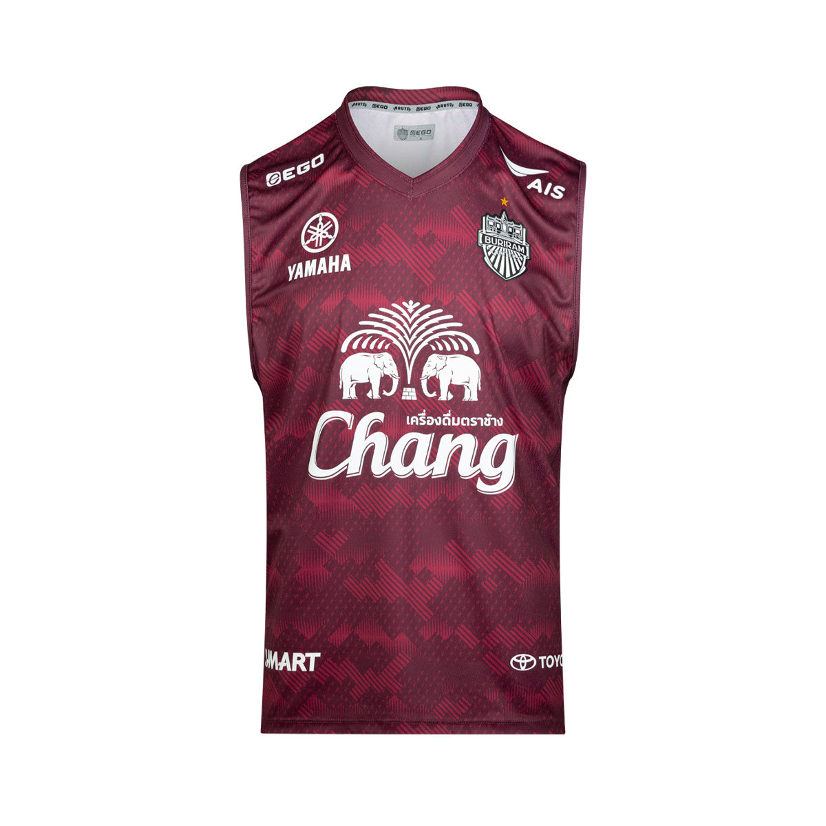 EGO SPORT BURIRAM UNITED 2026/2027 SLEEVELESS TRAINING JERSEY - MAROON