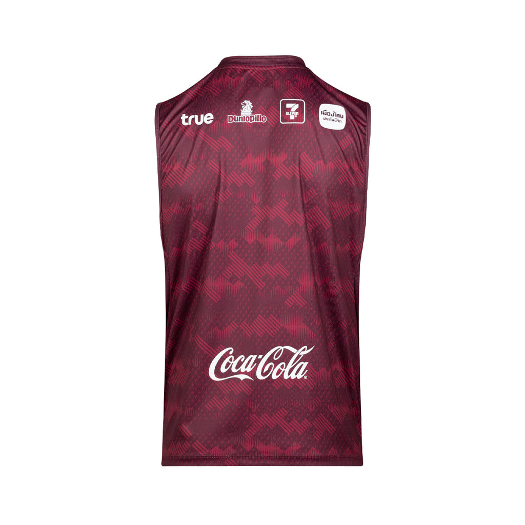 EGO SPORT BURIRAM UNITED 2026/2027 SLEEVELESS TRAINING JERSEY - MAROON