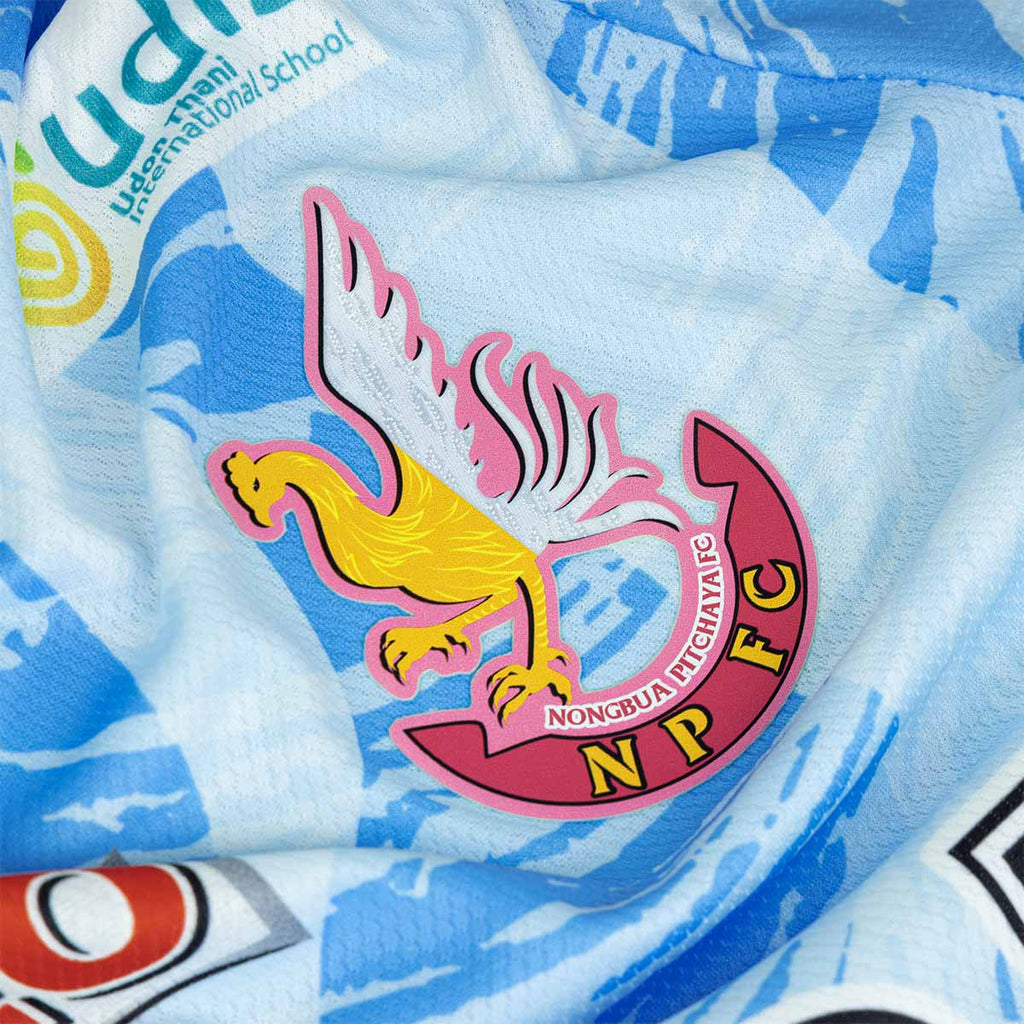 EGO SPORT NONGBUA PITCHAYA FC 2026/2027 AWAY JERSEY - BLUE/WHITE/PINK