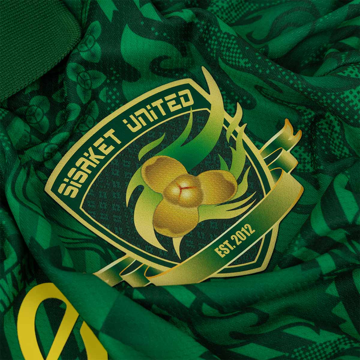 EGO SPORT SISAKET UNITED 2026/2027 THIRD JERSEY  - GREEN/GOLD