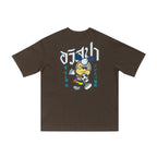 EGO SPORT X AVISPA FUKUOKA 2026 AVISPA OVERSIZE TEE - BROWN