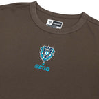 EGO SPORT X AVISPA FUKUOKA 2026 AVISPA OVERSIZE TEE - BROWN