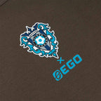 EGO SPORT X AVISPA FUKUOKA 2026 AVISPA OVERSIZE TEE - BROWN