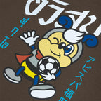 EGO SPORT X AVISPA FUKUOKA 2026 AVISPA OVERSIZE TEE - BROWN