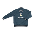 EGO SPORT X AVISPA FUKUOKA 2026 BOMBER JACKET - NAVY/WHITE/BLACK