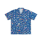 EGO SPORT X AVISPA FUKUOKA 2026 HAWAII SHIRT - BLUE
