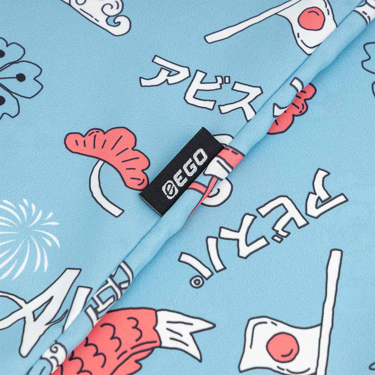 EGO SPORT X AVISPA FUKUOKA 2026 HAWAII SHIRT - LIGHT BLUE