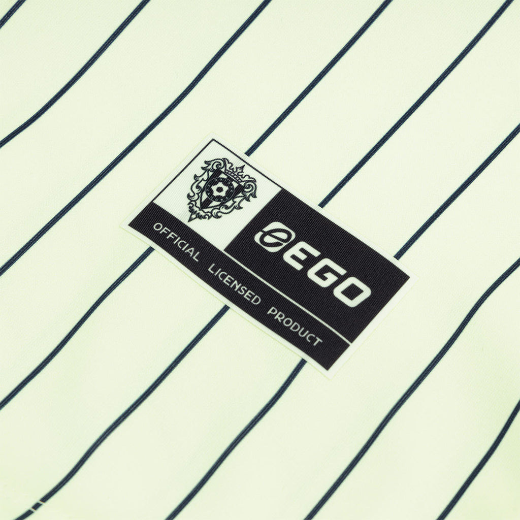 EGO SPORT X AVISPA FUKUOKA 2026 OVERSIZE BASEBALL JERSEY - CREAM/NAVY