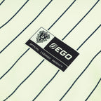 EGO SPORT X AVISPA FUKUOKA 2026 OVERSIZE BASEBALL JERSEY - CREAM/NAVY