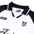 EGO SPORT X AVISPA FUKUOKA 2026 OVERSIZE JERSEY - WHITE/BLACK