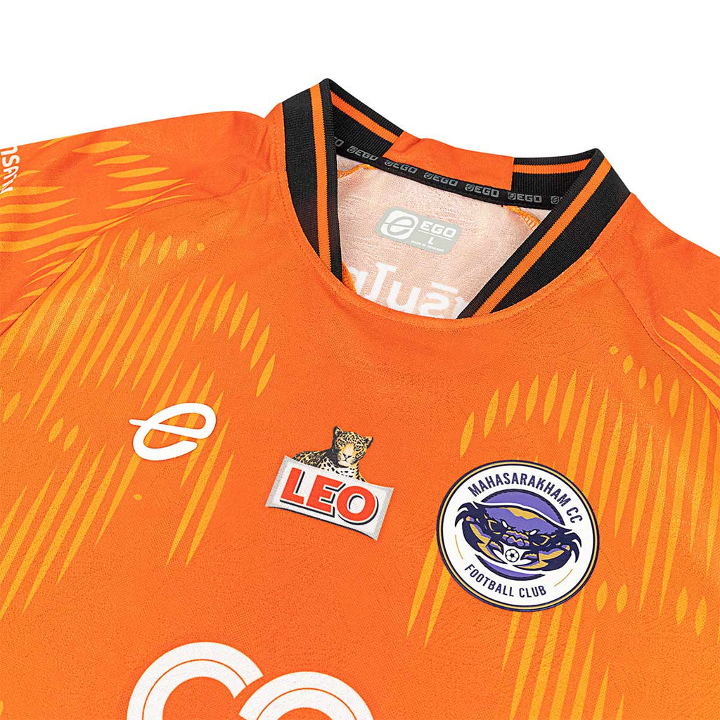 EGO SPORT MAHASARAKHAM CC FC 2026/2027 AWAY JERSEY  - ORANGE/BLACK