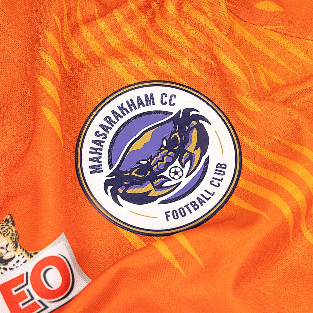 EGO SPORT MAHASARAKHAM CC FC 2026/2027 AWAY JERSEY  - ORANGE/BLACK