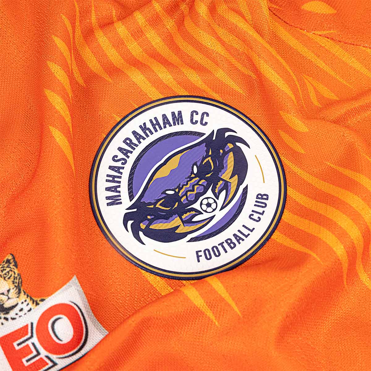 EGO SPORT MAHASARAKHAM CC FC 2026/2027 AWAY JERSEY  - ORANGE/BLACK