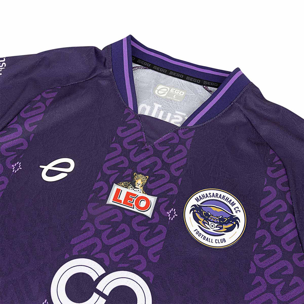 EGO SPORT MAHASARAKHAM CC FC 2026/2027 HOME JERSEY  - PURPLE/WHITE