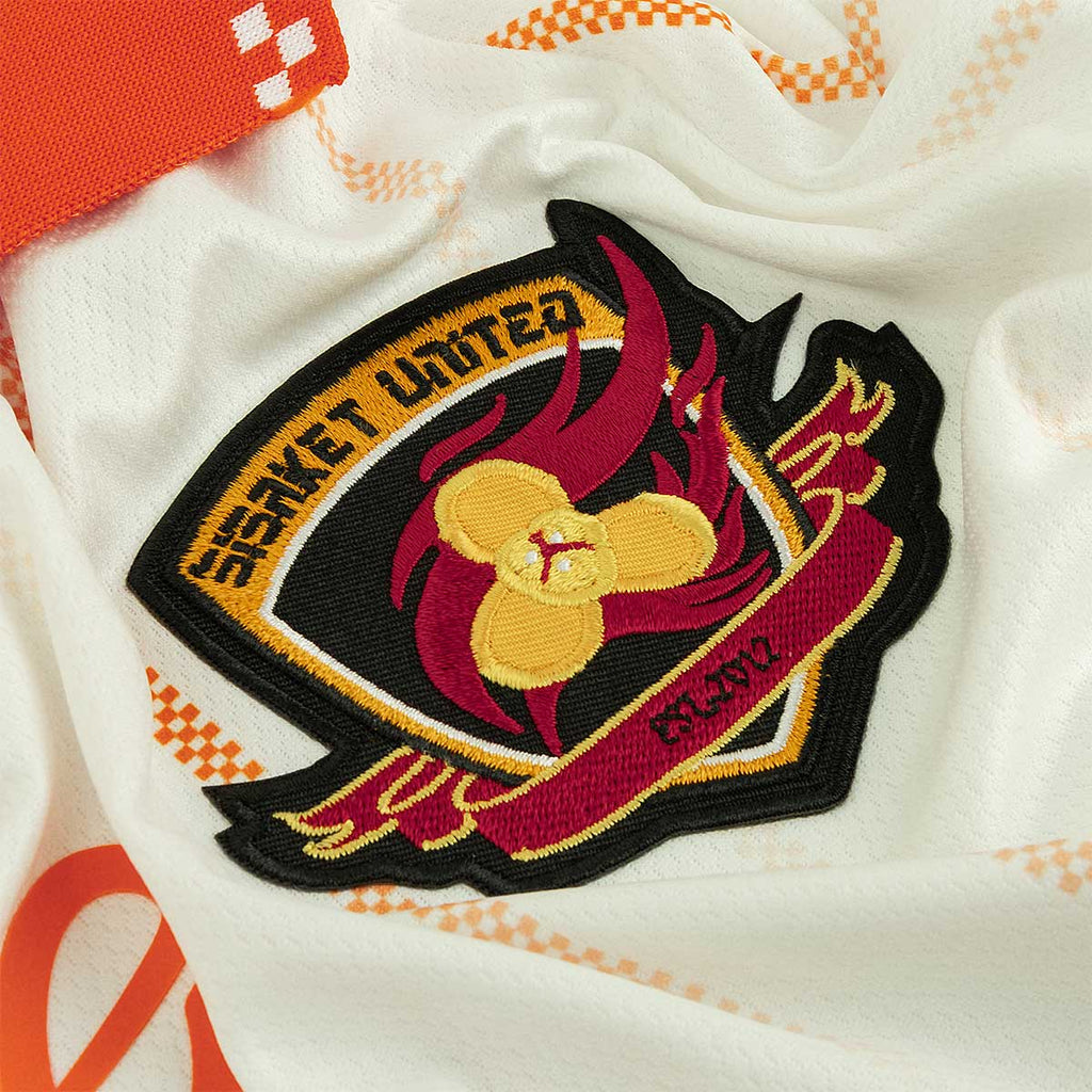 EGO SPORT SISAKET UNITED 2026/2027 AWAY JERSEY  - WHITE/ORANGE