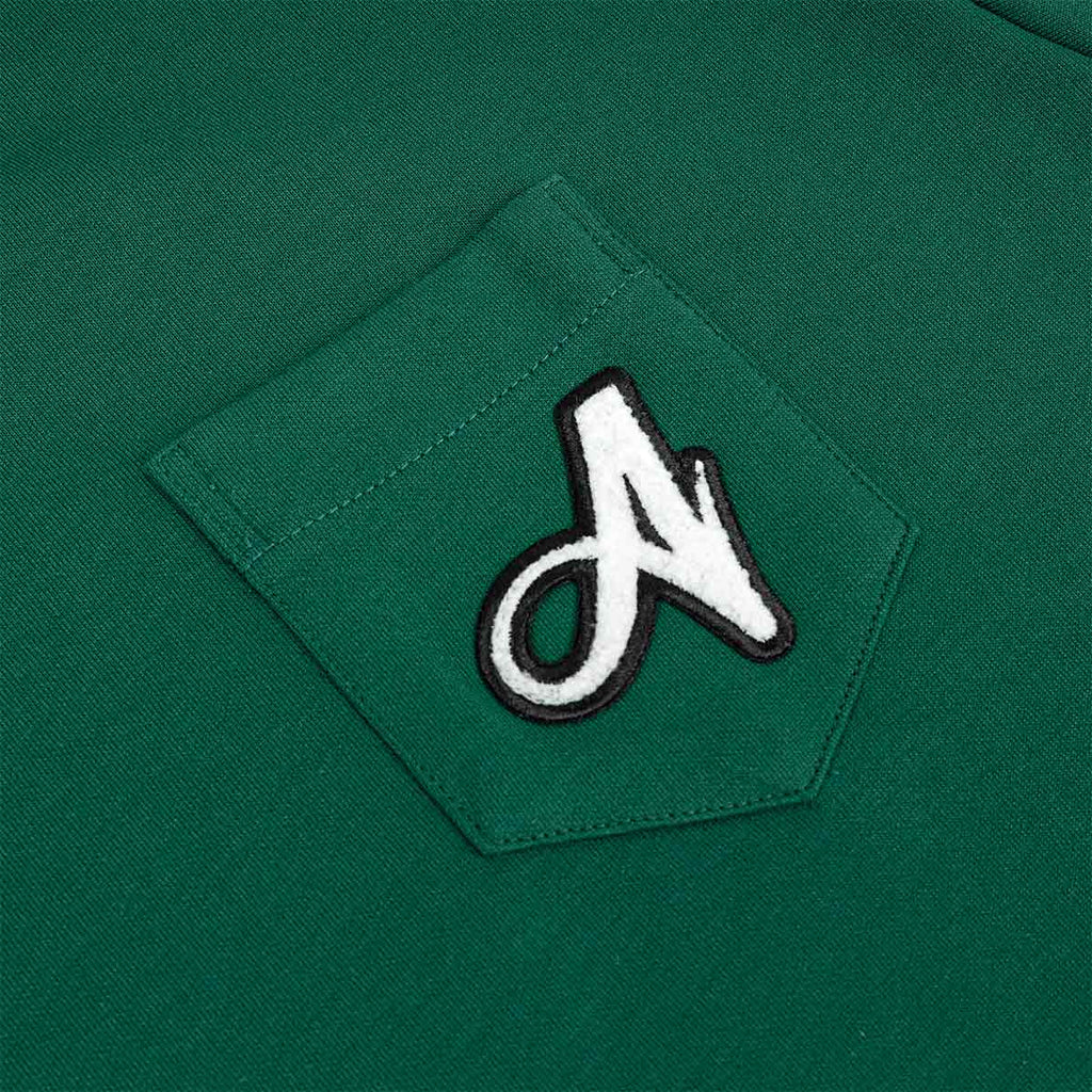 EGO SPORT X AVISPA FUKUOKA 2026 AVISPA MAN OVERSIZE TEE - GREEN/WHITE