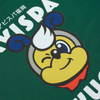 EGO SPORT X AVISPA FUKUOKA 2026 AVISPA MAN OVERSIZE TEE - GREEN/WHITE