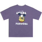 EGO SPORT X AVISPA FUKUOKA 2026 AVISPA MAN OVERSIZE TEE - PURPLE/WHITE