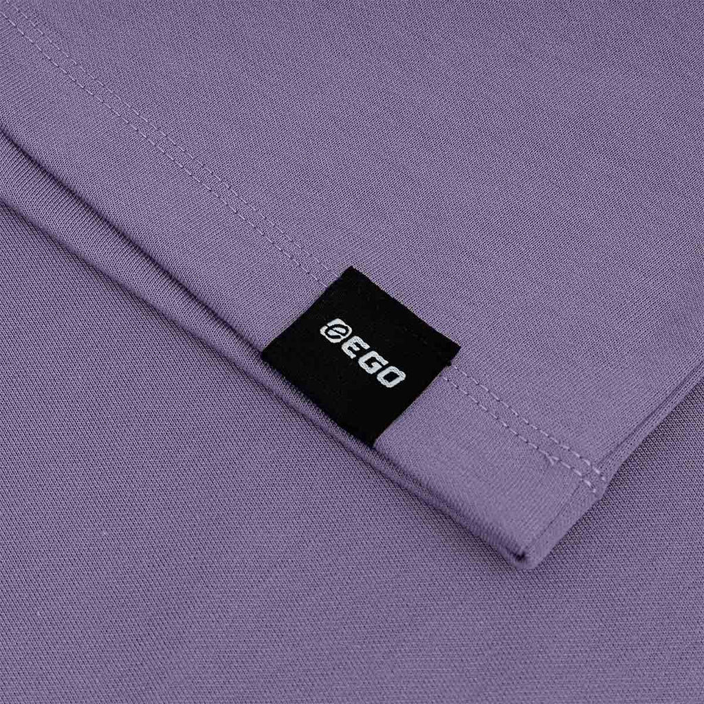 EGO SPORT X AVISPA FUKUOKA 2026 AVISPA MAN OVERSIZE TEE - PURPLE/WHITE